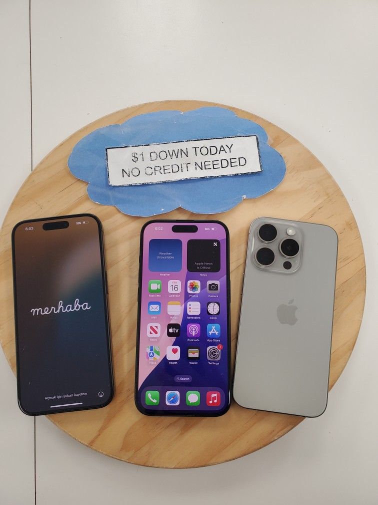 โก iPhone 15 Pro โ Brand New & Pre-Owned Options Starting at $549!