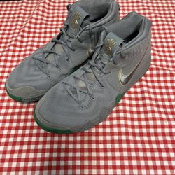 Nike Kyrie 4 City Guardians Cool Grey/White-Celtics Green Size 14