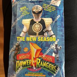 1994 Mighty Morphin Power Rangers SEALED Hobby Box VINTAGE