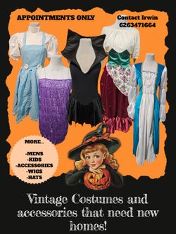 Vintage Costumes And Accessories 