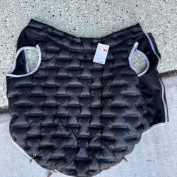 Dog Black puffer Jacket Size Xxl