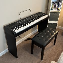 88 Key Williams Keyboard with Bench & Stand