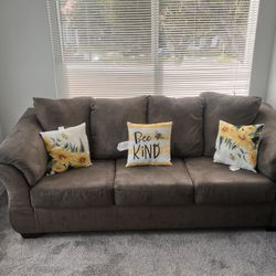 Sofa Love Seat Grey 