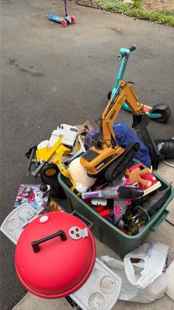 A bunch of toys
