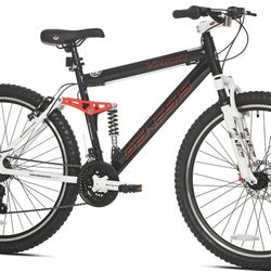 Genesis 27.5" V2100 Men's Mountain Bike, Black