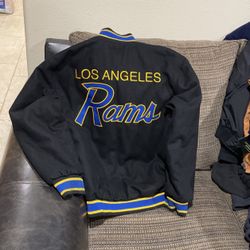 Size, large Double Sided Los Angeles Rams vintage Jacket.