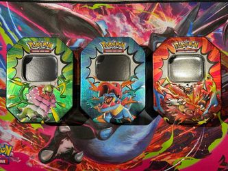 🌟 3 Pokémon Tins - Ascended Heroes (Empty)