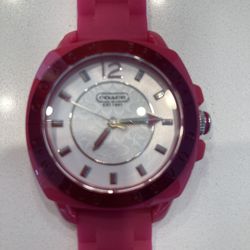 Women’s Coach Boyfriend Watch New Never Worn In Box