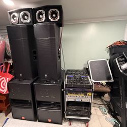 Fully Working Dj Speaker System 