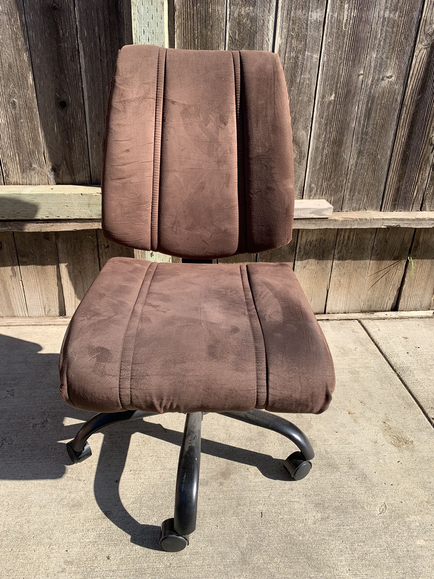 Brown Vintage Office Chair In Great Condition 
