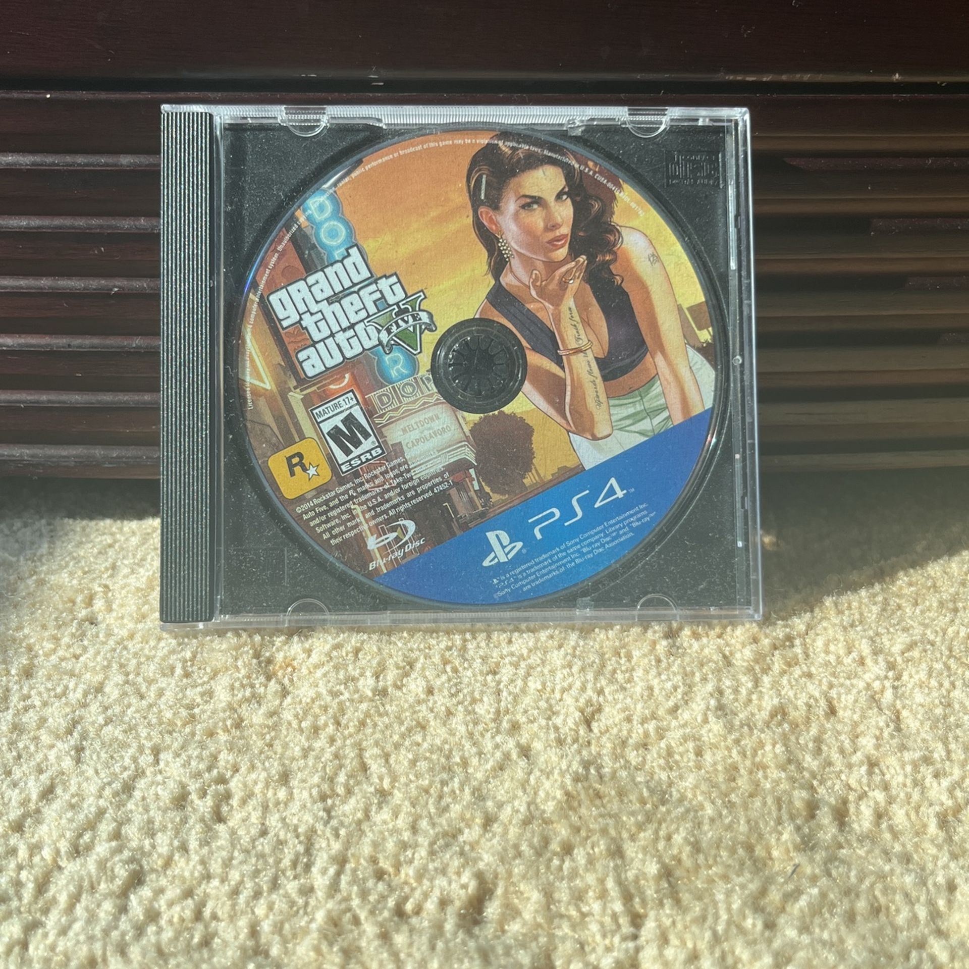 Gta 5 PS4-PS5 (disc version)