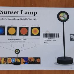 Sunset Lamp Photography And Video