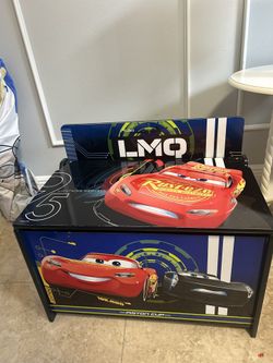 Set Of 2 . Mcqueen Storage For Toys , Books , Etc Etc