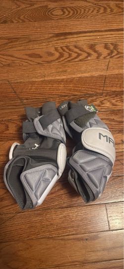 Maverik MX Arm Pads in White/Grey