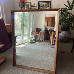 Walnut MCM Mirror