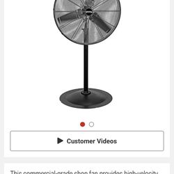 This commercial-grade shop fan 