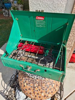 Vintage Coleman 413 G 2 Burner Camp Stove 80 Firm