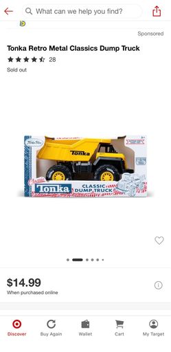Toy Tonka trucks