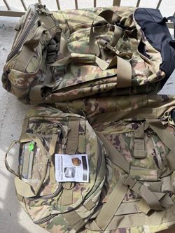 Multicam Tactical Duffel Bags Lot