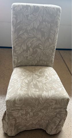 Upholstered Parsons Chair with Slipcover quantity 2