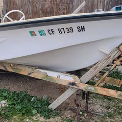 boat and trailer for sale
