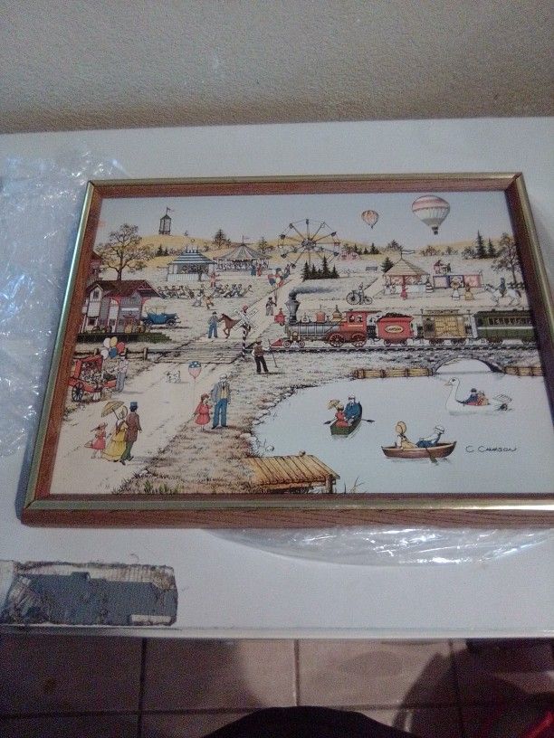 Oil Painting Original C. Carson