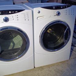 GE Washer & Electric Dryer 