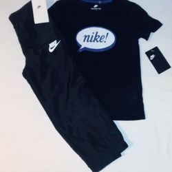 Nike Boys Toddler 2pc Jogger Bottom & Tee Set - 5T 