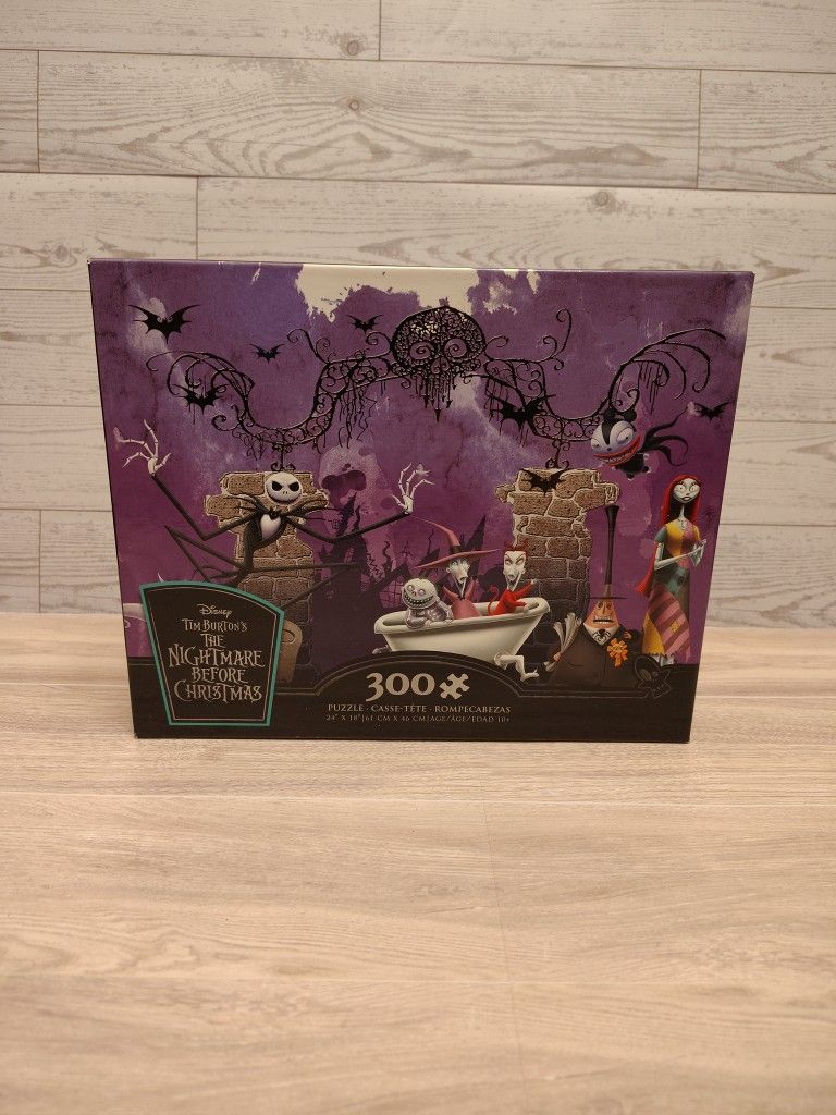 Disney Nightmare Before Christmas Puzzle 🧩 300 Pieces