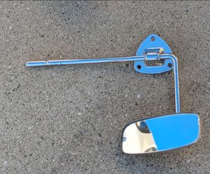 Vw bug oval mirror