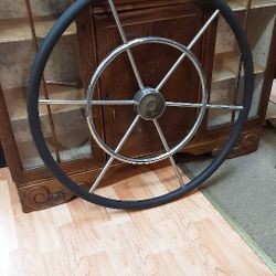 Vetus Ship Wheel- Located In Shelton 