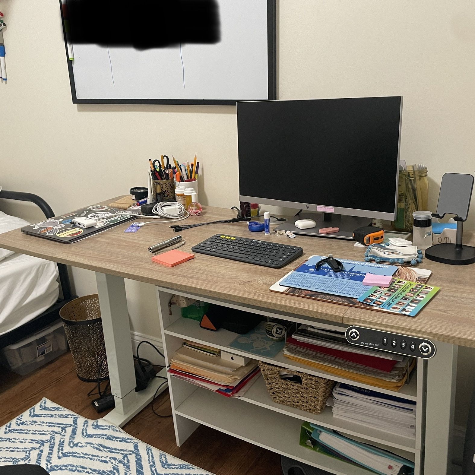 Convertible Standing Desk (Measurements In Description)