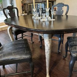 Dining Table With 4 Chairs