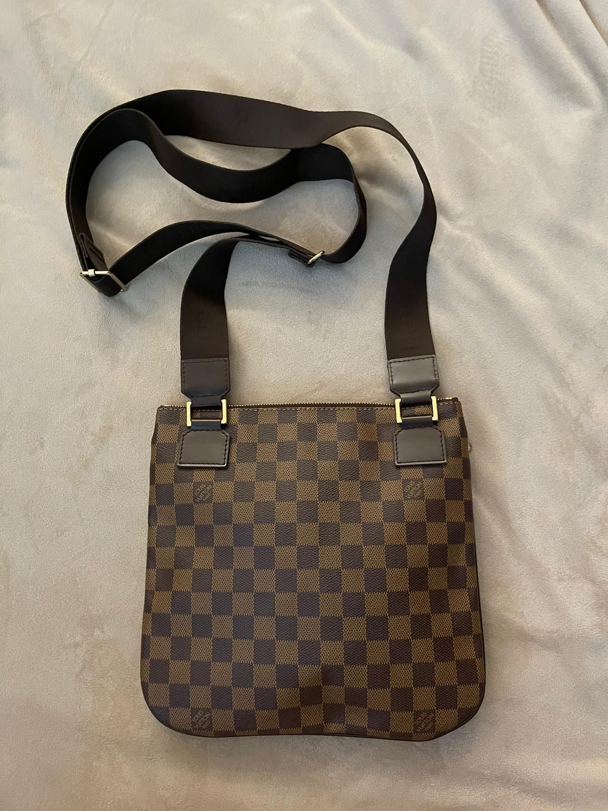 LOUIS VUITTON DAMIER EBENE POCHETTE BOSPHORE