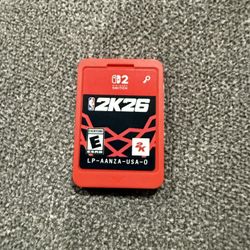 NBA 2k26 Nintendo Switch 2…. NO CASE….. TRADE 