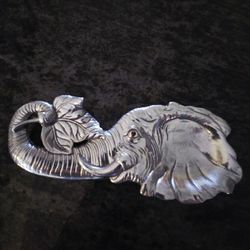 Arthur Court Metal Elephant Spoon Rest 