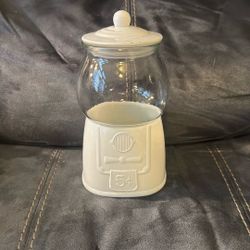 New Hobby Lobby Spring Shop Gumball Candy Machine Glass Canister Lid