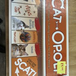 Cat Opoly Game 