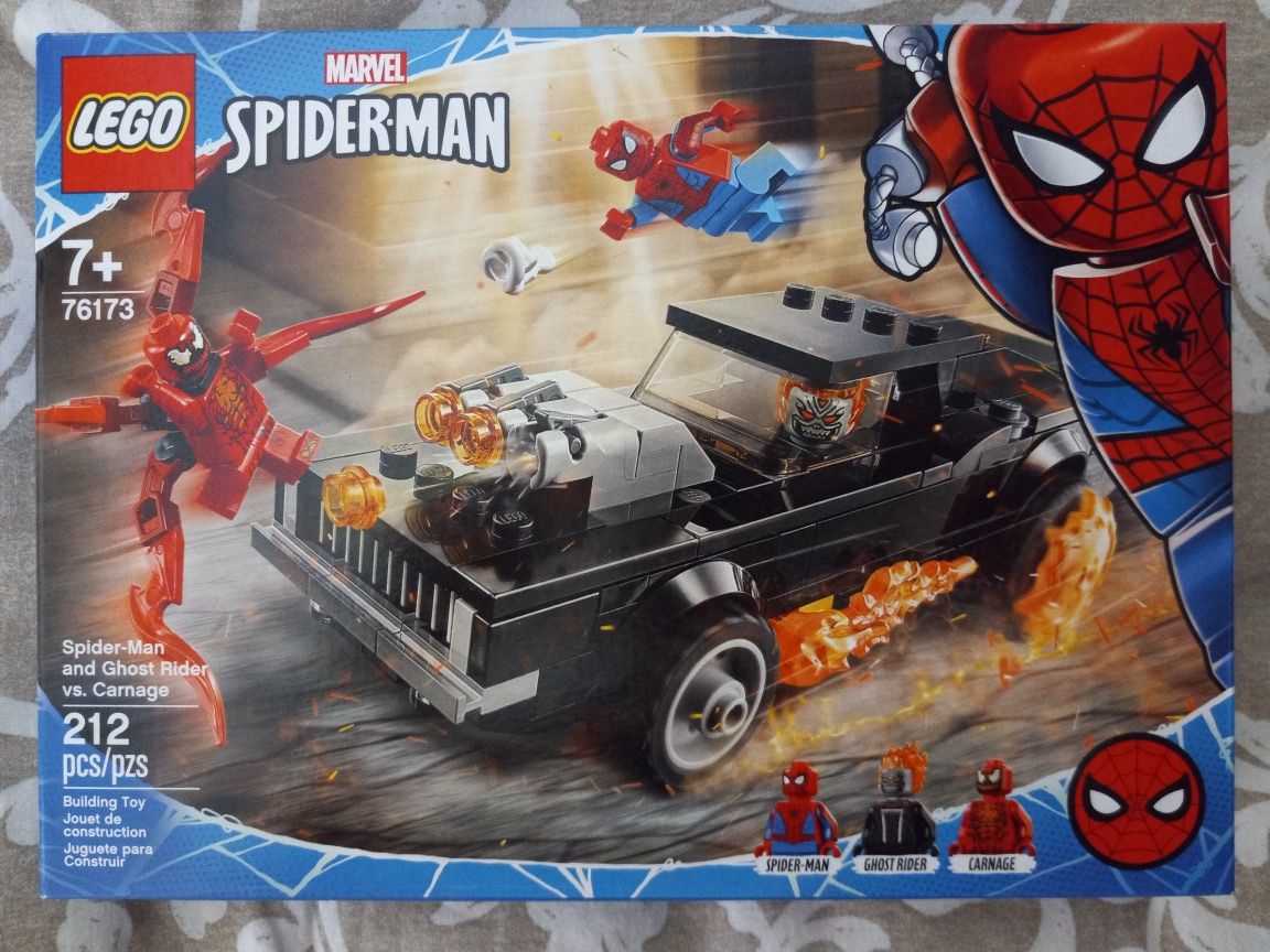 LEGO Marvel Spider-Man 76173 Spider-Man And Ghost Rider vs. Carnage 