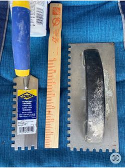 Margin & Notched Trowels