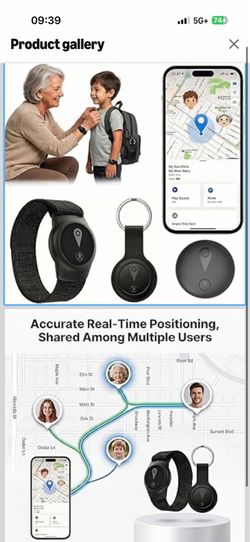 Safety Monitor for Kids with Special Needs, Autism and Elderly - GPS Tracker for Kids, SOS Button, 2-Way Speakerphone, Real Time Location Alerts, Scho