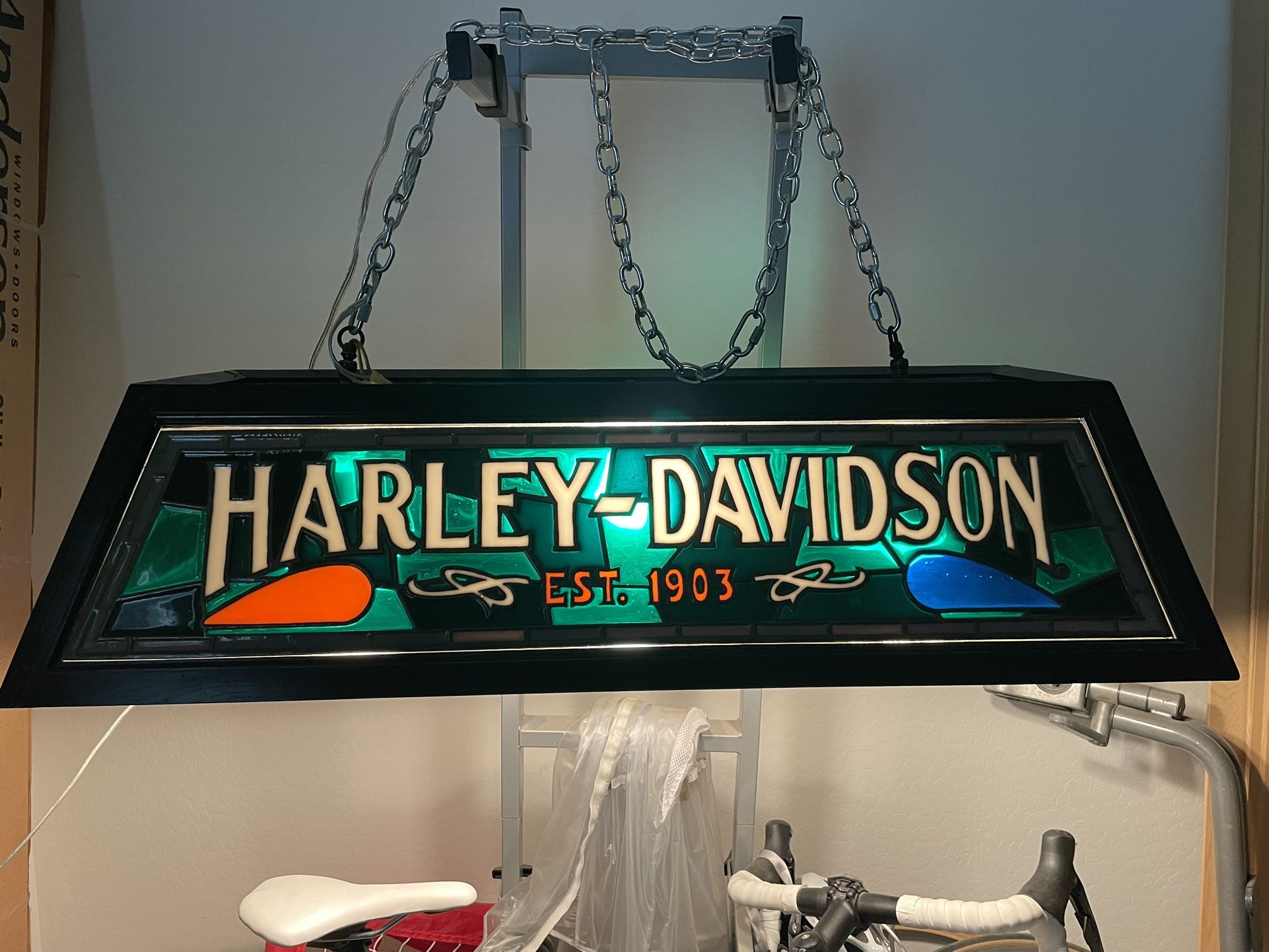 Harley Davidson Branded Pool Table Light