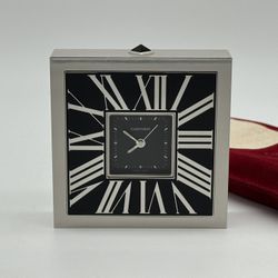 CARTIER LIMITED EDITION 888 ART DECO DESK ALARM CLOCK MINT 100% GENUINE RARE