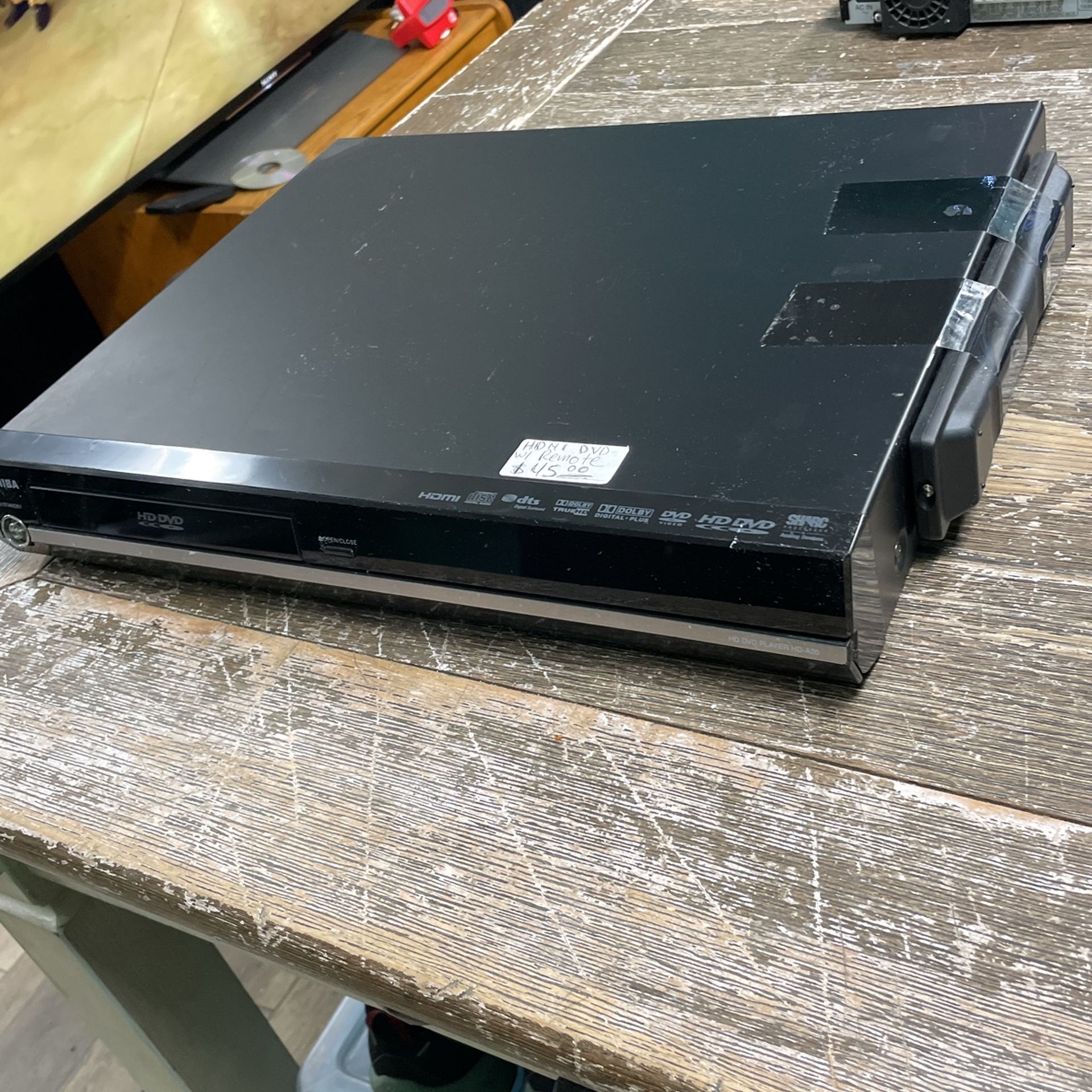 Toshiba DVD Player HDMI With Remote $40