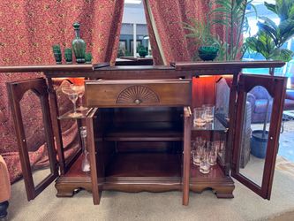 Vintage Buffet Server Cabinet