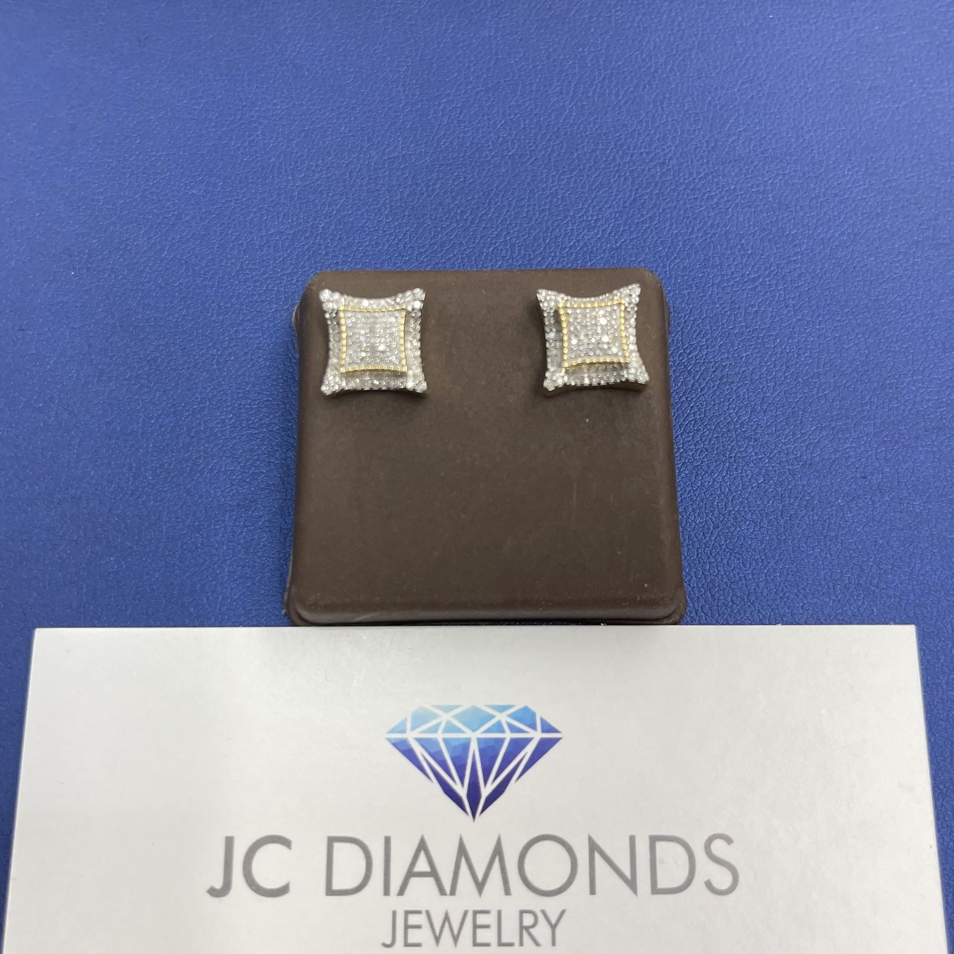 Earrings Diamonds Gold