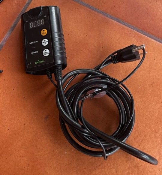 Digital Heating Thermostat Controller - Reptiles/hedgehogs