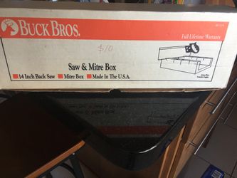 Saw & Mitre Box
