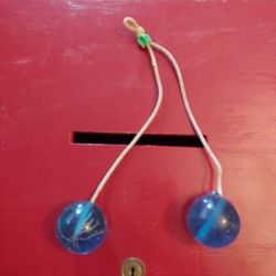 Vintage Ker-Knockers Toy Acrylic Lucite Balls Original