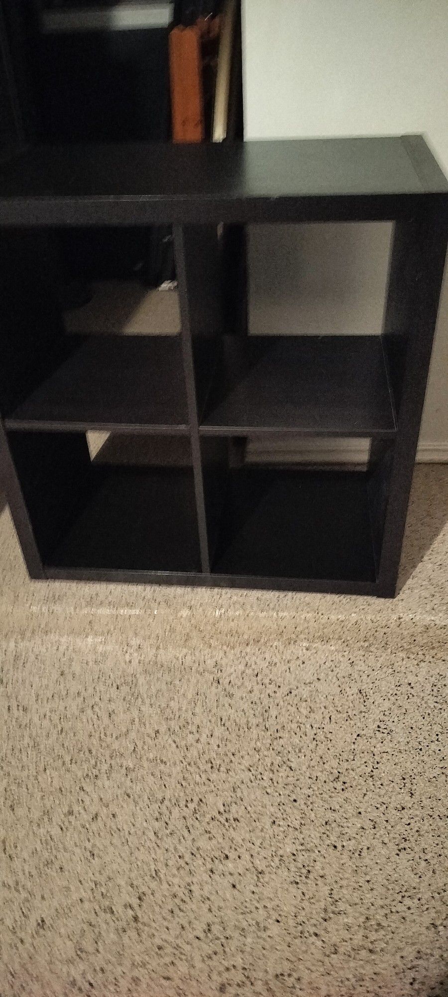 Black 4 Cube Organizer